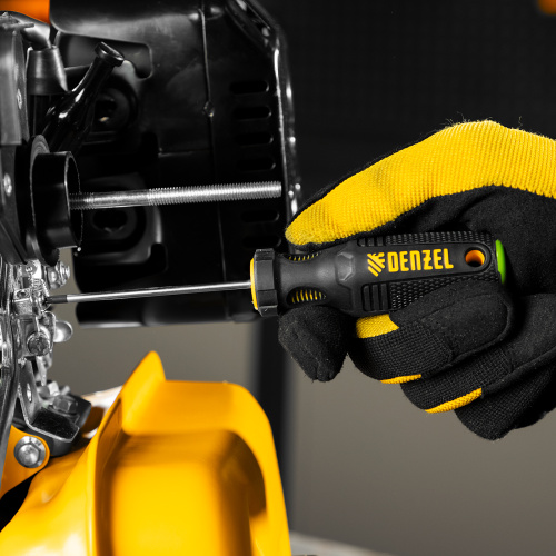 Отвертка PZ0x75 мм, CrV, трехкомпонентная рукоятка Denzel по ценам производителя в Казани с доставкой по всей России