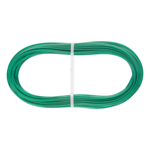 Трос металлополимерный зеленый ПР-2.5, толщина 2.5 мм, моток 20 метров Сибртех по ценам производителя в Казани с доставкой по всей России