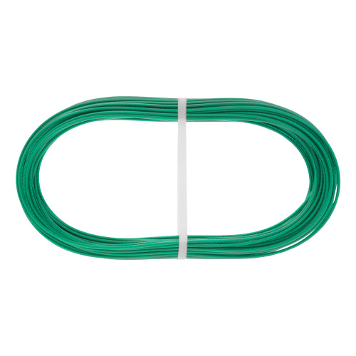 Трос металлополимерный зеленый ПР-2.0, толщина 2.0 мм, моток 20 метров Сибртех по ценам производителя в Казани с доставкой по всей России