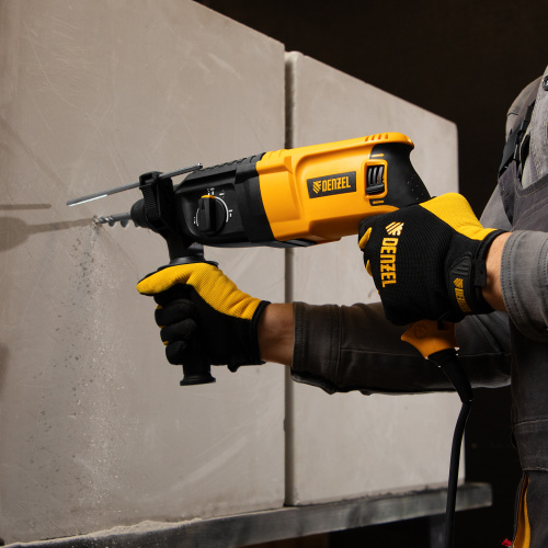 Перфоратор электрический RHH-800-26, SDS-plus, 800 Вт, 3 Дж, 3 плюс 1 реж. Denzel купить в Москве с доставкой по всей России | ProtosMarket.ru