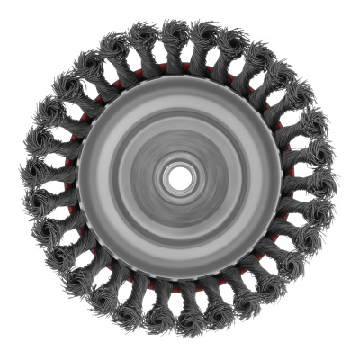 Щетка для УШМ, 150 мм, М14, "чашка", крученая проволока 0.5 мм Matrix по ценам производителя в Казани с доставкой по всей России