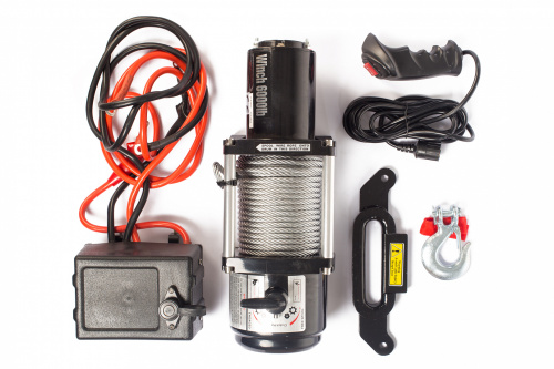 Лебедка (2720 кг/20 м) автомобильная TOR 12 V P6000 по ценам производителя в Казани с доставкой по всей России