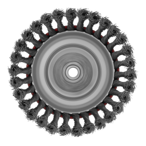 Щетка для УШМ, 150 мм, М14, "чашка", крученая проволока 0.5 мм Matrix по ценам производителя в Казани с доставкой по всей России