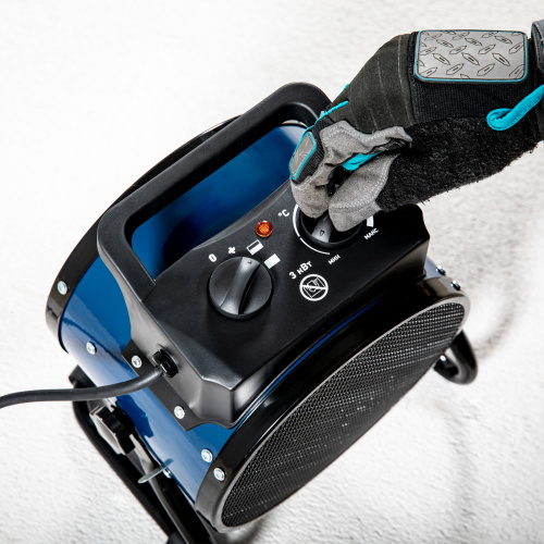 Тепловая пушка, керамический нагреватель K3, 3 режима, 230В, 1500/3000 Вт Сибртех по ценам производителя в Казани с доставкой по всей России