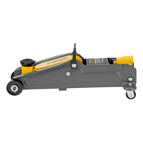 Домкрат гидравлический подкатной, 2 т, 135-385 мм, в пласт. кейсе Denzel по ценам производителя в Казани с доставкой по всей России