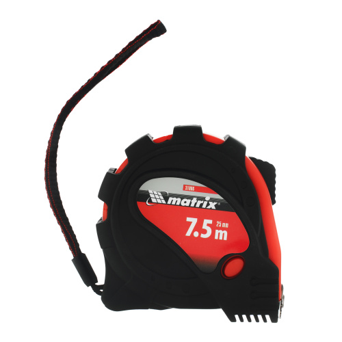 Рулетка Status Magnet 3 fixations,7,5 м х 25 мм,обрезиненный корпус,зацеп с магнитом Matrix по ценам производителя в Казани с доставкой по всей России