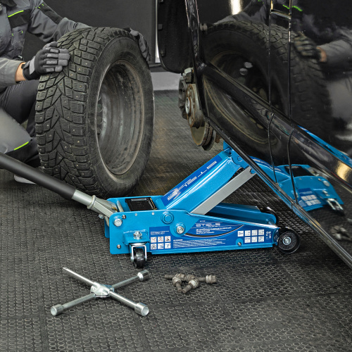 Домкрат гидравлический подкатной, быстрый подъем, 3 т, Quick, 130-465 мм, профессиональный Stels купить в Москве с доставкой по всей России | ProtosMarket.ru