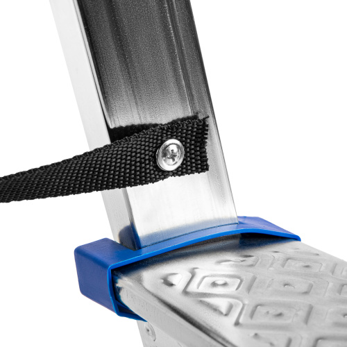 Стремянка двухсторонняя 4 ступени, сталь профиль, стальные ступени, Сибртех купить в Москве с доставкой по всей России | ProtosMarket.ru