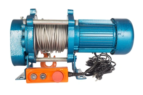 Лебедка электрическая  300 кг  30 м с канатом 220 В TOR KCD по ценам производителя в Казани с доставкой по всей России