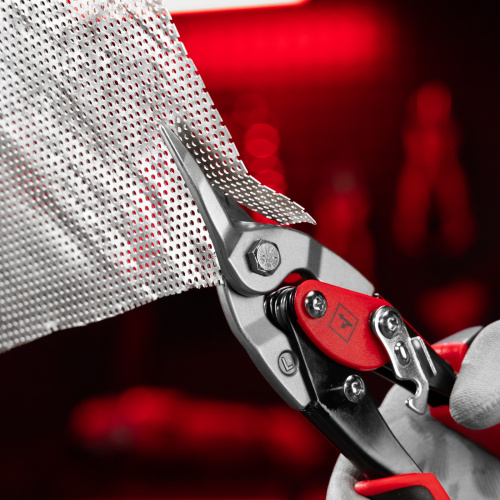 Ножницы по металлу, 250 мм, левый рез, сталь CRMO, двухкомпонентные рукоятки, PRO Matrix купить в Москве с доставкой по всей России | ProtosMarket.ru