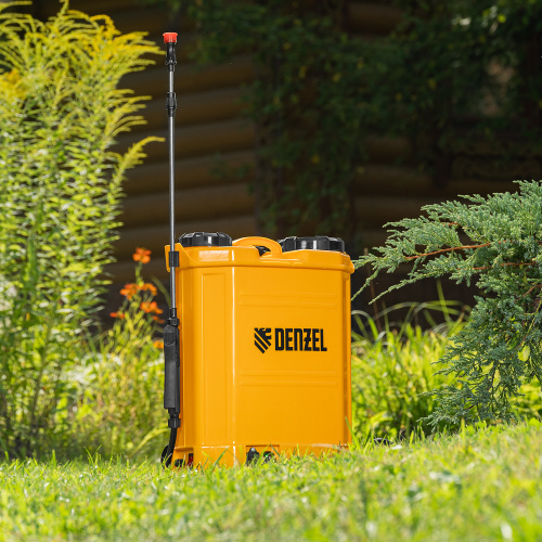 Опрыскиватель ранцевый аккумуляторный D-16LA, 16 л, 12 В, 8 Ач Denzel по ценам производителя в Казани с доставкой по всей России