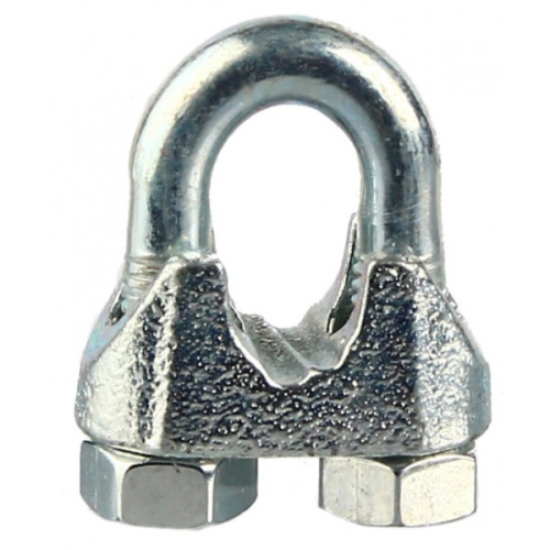 Зажим для троса DIN 741, D = 26 мм купить в Москве с доставкой по всей России | ProtosMarket.ru