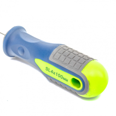 Отвертка, SL4 х 100 мм, CrV, трехкомпонентная рукоятка Сибртех купить в Москве с доставкой по всей России | ProtosMarket.ru