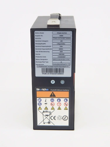 Аккумулятор литий-полимерный (Li-pol) 48В/10Ач 175х87х210  для тележек PPTH/EPT/EPTH по ценам производителя в Казани с доставкой по всей России