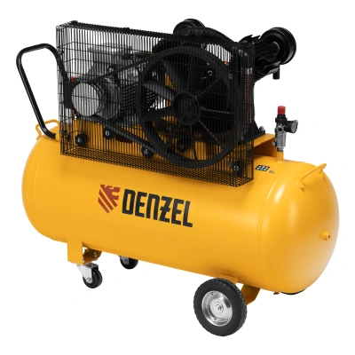 Компрессор воздушный рем. привод BCV 5500-T/200, 5,5 кВт, 200 литров, 850 л/мин Denzel по ценам производителя в Казани с доставкой по всей России