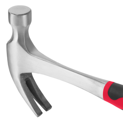 Молоток-гвоздодер, 450 г, цельнометаллический, двухкомпонентная рукоятка Matrix купить в Москве с доставкой по всей России | ProtosMarket.ru