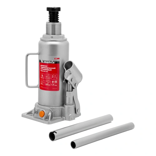 Домкрат гидравлический бутылочный, 10 т, h подъема 230-460 мм Matrix по ценам производителя в Казани с доставкой по всей России