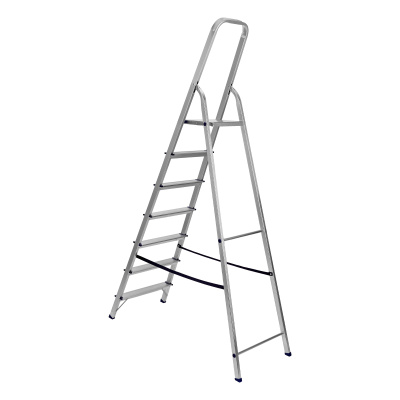 Стремянка, 7 ступеней, алюминиевая, Сибртех купить в Москве с доставкой по всей России | ProtosMarket.ru