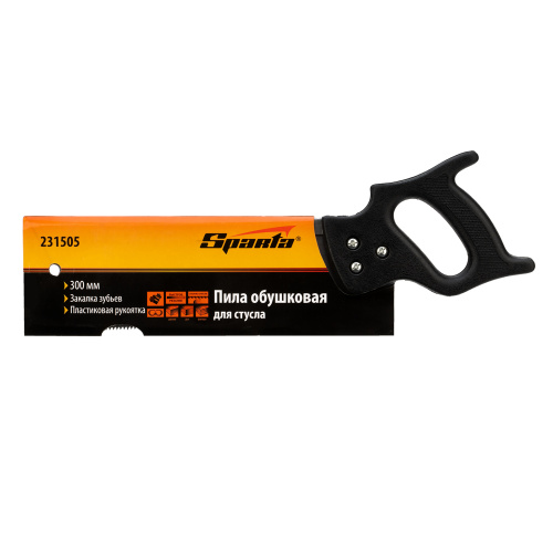 Пила по дереву обушковая для стусла, 300 мм Sparta купить в Москве с доставкой по всей России | ProtosMarket.ru