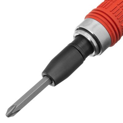 Отвертка ударно-поворотная 1/2, набор бит, 6 шт, обрезиненная ручка, пластиковый бокс Matrix купить в Москве с доставкой по всей России | ProtosMarket.ru