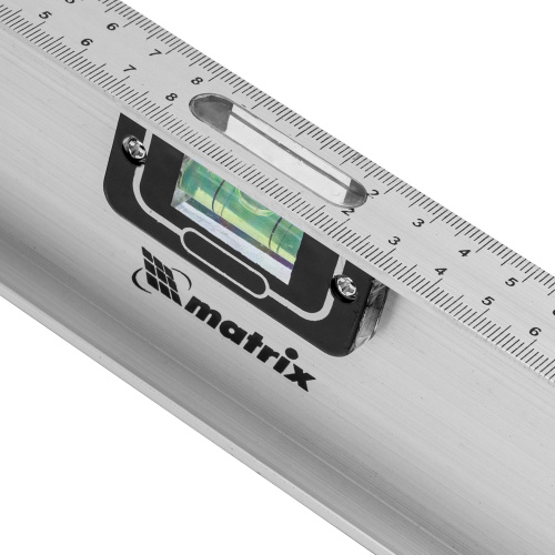 Уровень алюминиевый "Рельс", 2000 мм, 3 глазка (1 поворотный) Matrix по ценам производителя в Казани с доставкой по всей России