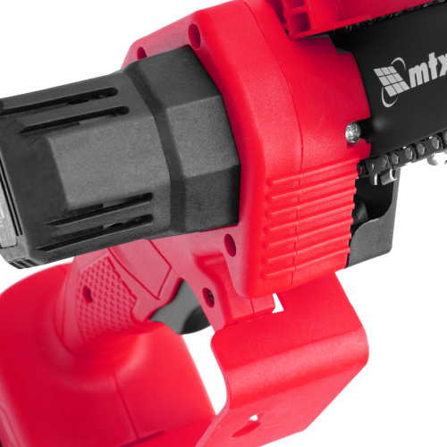 Цепная мини-пила аккумуляторная, MCS-100, шина 100 мм, Li-Ion, 20 В MTX по ценам производителя в Казани с доставкой по всей России