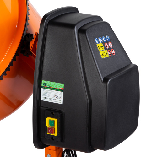 Бетоносмеситель БСЛ-120П, 120 л, 500 Вт, полиамидный венец Сибртех купить в Москве с доставкой по всей России | ProtosMarket.ru