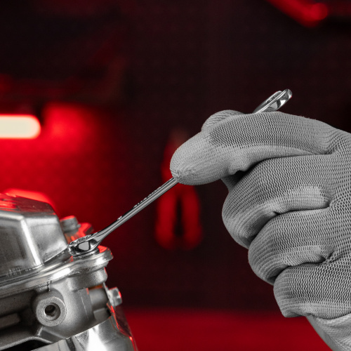 Ключ комбинированный, 9 мм, CrV, полированный хром Matrix купить в Москве с доставкой по всей России | ProtosMarket.ru