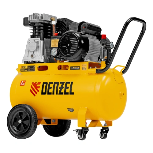 Компрессор воздушный рем. привод BCI 2100/50, 2,1 кВт, 50 литров, 400 л/мин Denzel по ценам производителя в Казани с доставкой по всей России