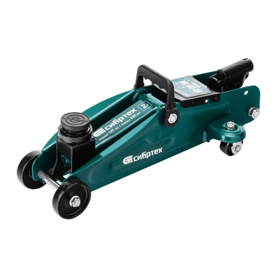 Домкрат гидравлический подкатной, 2 т, 127-330 мм, в пласт. кейсе Сибртех по ценам производителя в Казани с доставкой по всей России