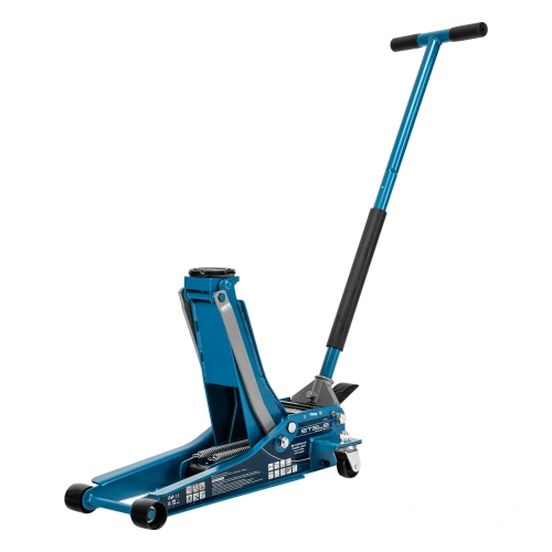 Домкрат гидравлический подкатной 3 т, быстрый подъем, Low profile quick lift, 75-505 мм, профессиональный STELS купить в Москве с доставкой по всей России | ProtosMarket.ru