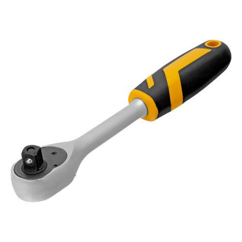 Ключ-трещотка 1/2", 90 зубьев, с быстрым сбросом, CrV Denzel купить в Москве с доставкой по всей России | ProtosMarket.ru