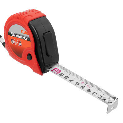 Рулетка Rubber,7,5 м х 25 мм,обрезиненный корпус Matrix по ценам производителя в Казани с доставкой по всей России