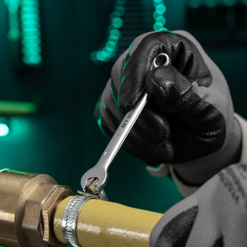 Ключ комбинированный, 7 мм, CrV, матовый хром Stels по ценам производителя в Казани с доставкой по всей России