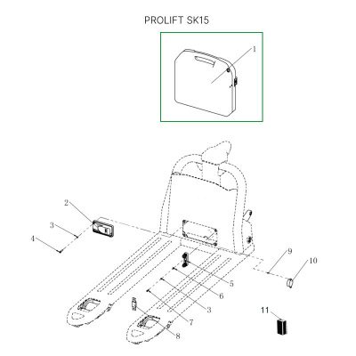 Аккумуляторная батарея 48В 30Ач Li-ion для тележек SD20L по ценам производителя в Казани с доставкой по всей России