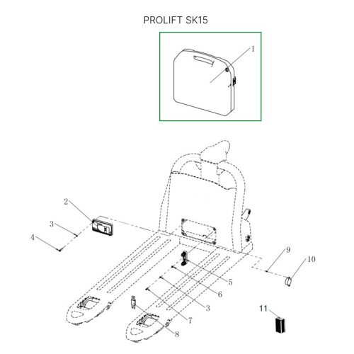 Аккумуляторная батарея 48В 30Ач Li-ion для тележек SD20L по ценам производителя в Казани с доставкой по всей России