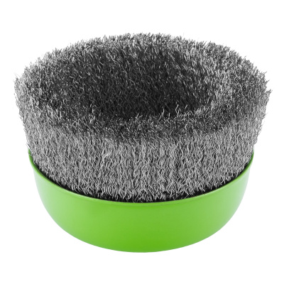 Щетка для УШМ, 125 мм, М14, "чашка", витая проволока Сибртех по ценам производителя в Казани с доставкой по всей России