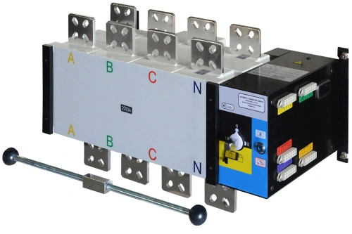 Реверсивный рубильник АВР (устройство автоматического ввода резерва) SHIQ5-2500 4P по ценам производителя в Казани с доставкой по всей России