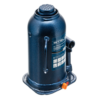 Домкрат гидравлический бутылочный, 20 т, h подъема 235-445 мм Stels купить в Москве с доставкой по всей России | ProtosMarket.ru