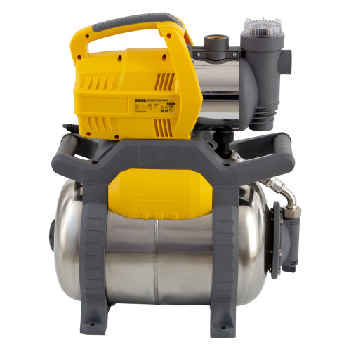 Насосная станция PSХ950X, Х-Pro, 950 Вт, 3300 л/ч, ресивер 24 л, подъем 38 м, нержавейка Denzel купить в Москве с доставкой по всей России | ProtosMarket.ru