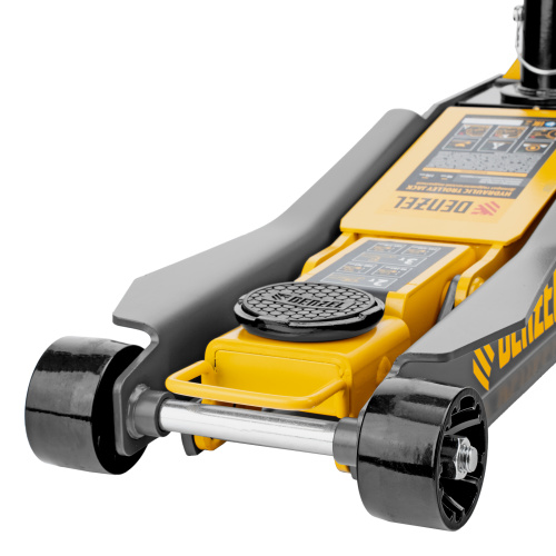 Домкрат гидравлический подкатной, 2/3 т, 98-770 мм, быстрый подъем, низ. подхват, проф, SUV Denzel по ценам производителя в Казани с доставкой по всей России