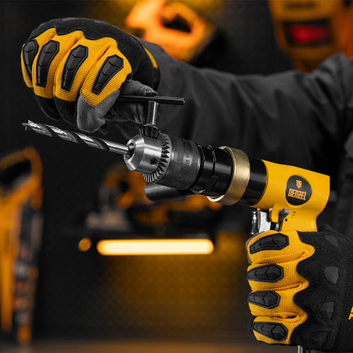 Пневматическая дрель PD500, 500 об/мин, 114 л/мин, 13 мм Denzel купить в Москве с доставкой по всей России | ProtosMarket.ru