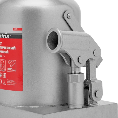 Домкрат гидравлический бутылочный, 30 т, h подъема 244-370 мм Matrix по ценам производителя в Казани с доставкой по всей России