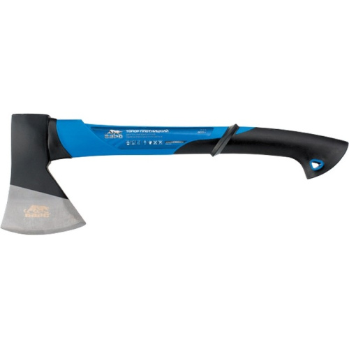 Топор плотницкий, 800 г, двухкомпонентная обрезиненная рукоятка Барс купить в Москве с доставкой по всей России | ProtosMarket.ru