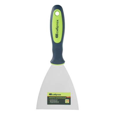 Шпательная лопатка из нержавеющей стали, 100 мм, двухкомпонентная ручка Сибртех купить в Москве с доставкой по всей России | ProtosMarket.ru
