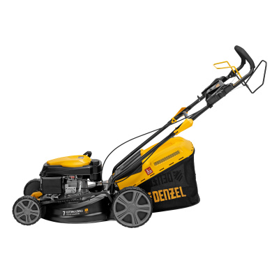 Газонокосилка бензиновая GLD-460SP, 146 куб.см, ширина 46 см, привод 7 уровней, травосборник 50 л Denzel купить в Москве с доставкой по всей России | ProtosMarket.ru