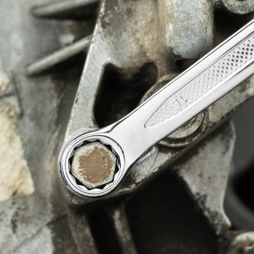 Ключ комбинированный, 16 мм, CrV, антислип Stels по ценам производителя в Казани с доставкой по всей России