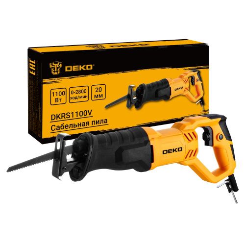 Сабельная пила DEKO DKRS1100V, 1100Вт купить в Москве с доставкой по всей России | ProtosMarket.ru