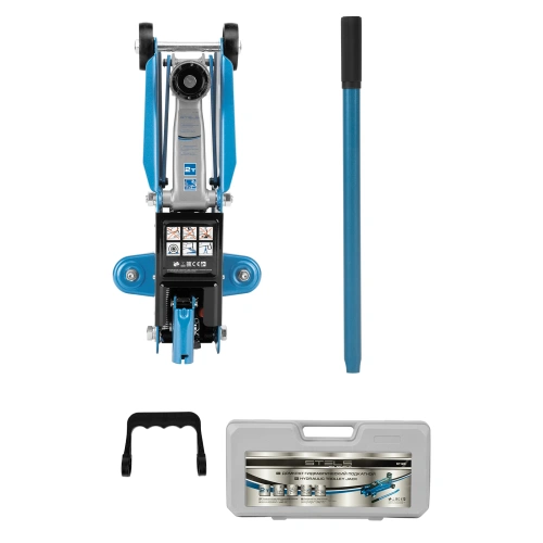 Домкрат гидравлический подкатной, 2 т, h подъема 140-340 мм, в кейсе Stels по ценам производителя в Казани с доставкой по всей России