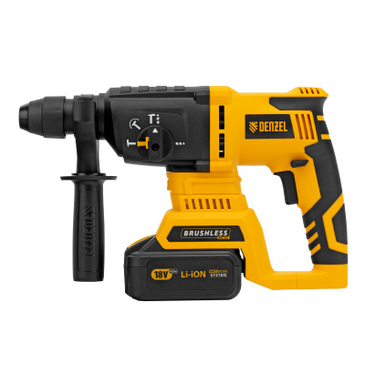 Перфоратор аккумуляторный BLRH-IB-26 Li-Ion, 18 В Denzel купить в Москве с доставкой по всей России | ProtosMarket.ru